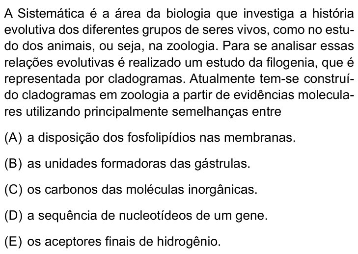 Questão 27 no caderno Prova I do Einstein 2024