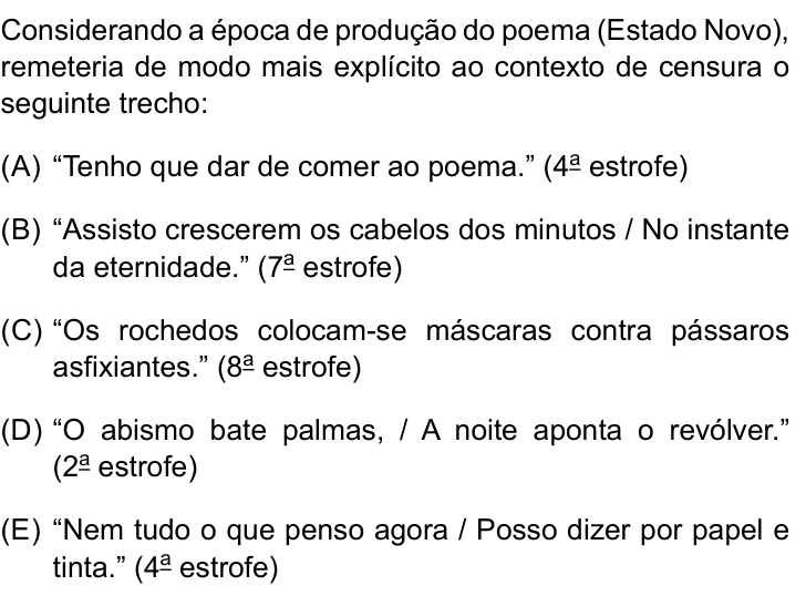 Questão 7 no caderno Prova I do Einstein 2025