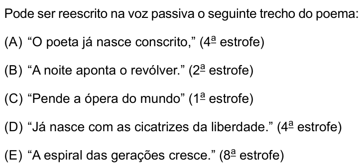 Questão 9 no caderno Prova I do Einstein 2025