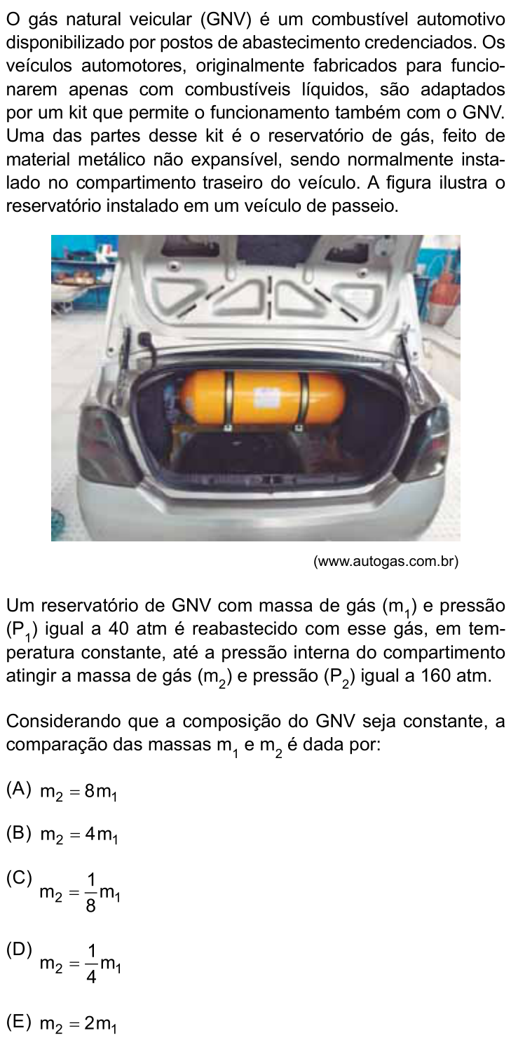 Questão 33 no caderno Prova I do Einstein 2025