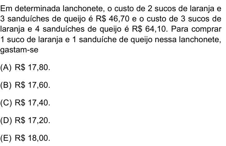 Questão 42 no caderno Prova I do Einstein 2025