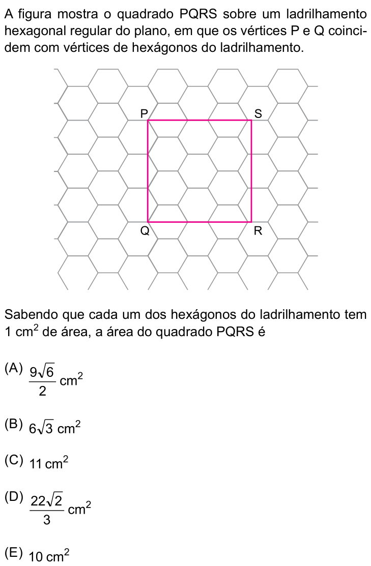 Questão 47 no caderno Prova I do Einstein 2025