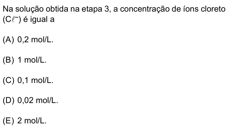 Questão 33 no caderno Prova I do Einstein 2026