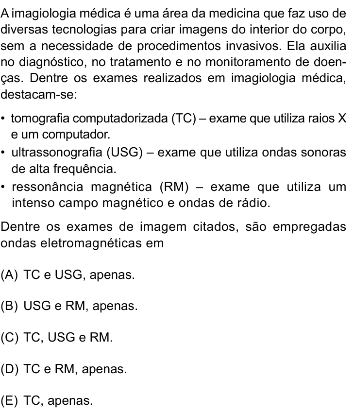 Questão 39 no caderno Prova I do Einstein 2026