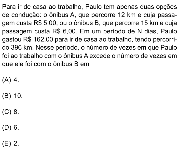 Questão 43 no caderno Prova I do Einstein 2026
