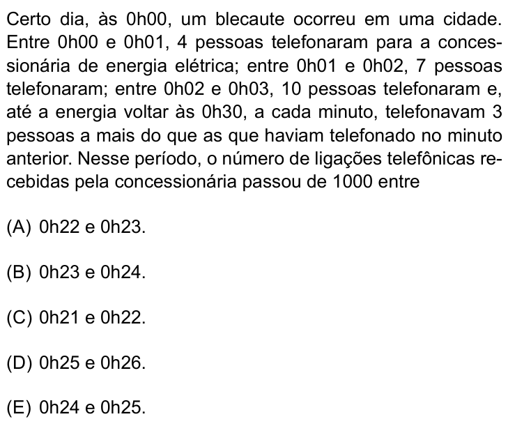 Questão 48 no caderno Prova I do Einstein 2026