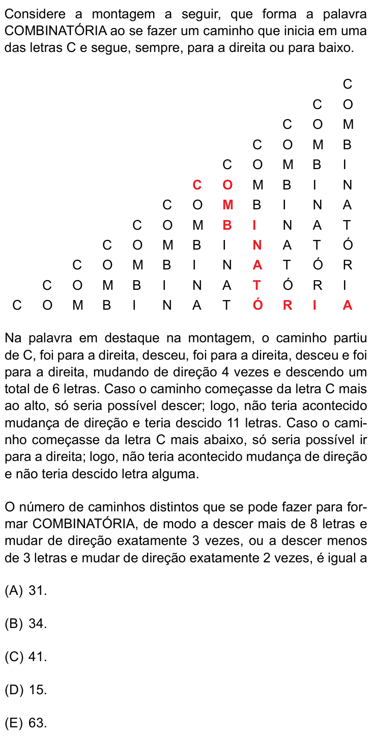 Questão 50 no caderno Prova I do Einstein 2026