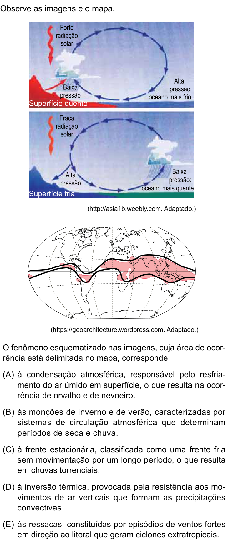 Questão 51 no caderno Conhecimentos Gerais da UNESP 2022