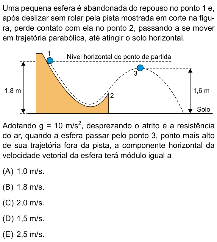 Questão 78 no caderno Conhecimentos Gerais da UNESP 2022