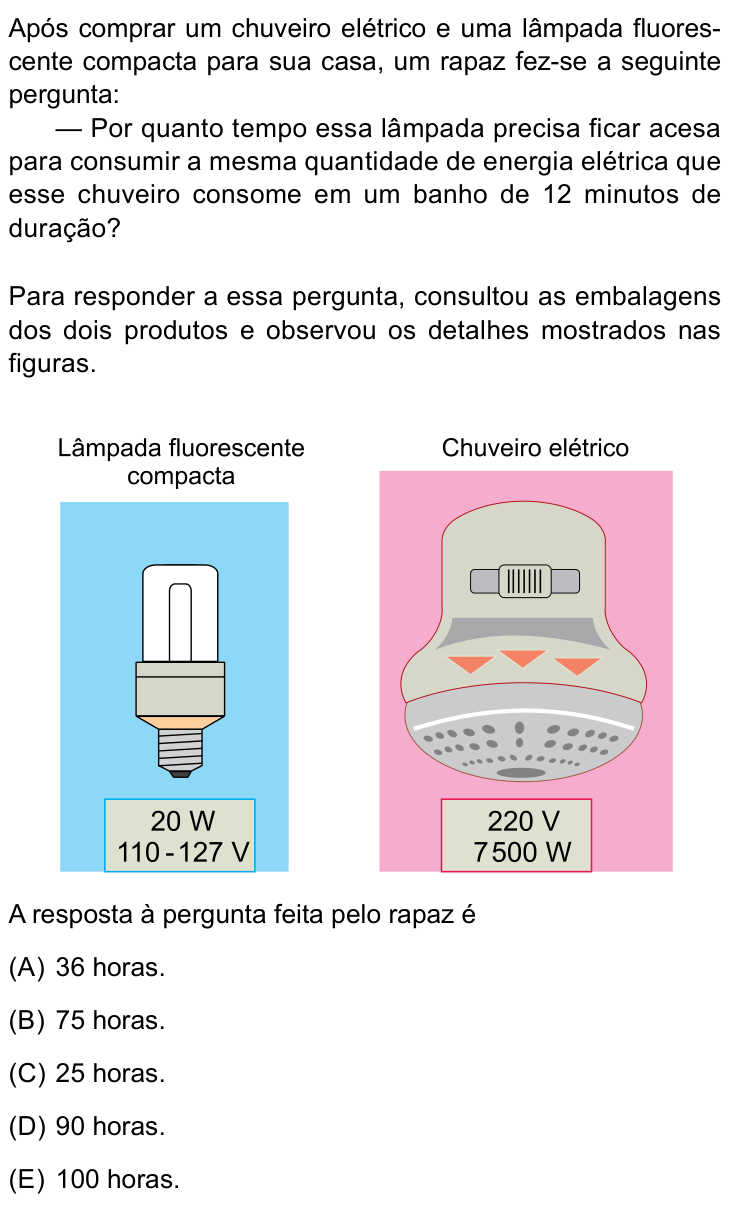 Questão 82 no caderno Conhecimentos Gerais da UNESP 2022