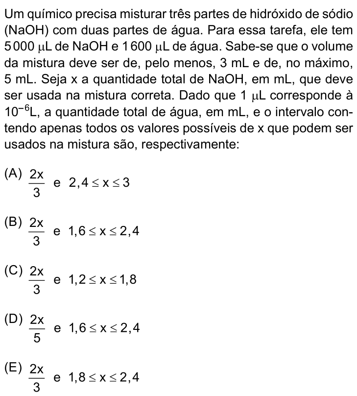 Questão 90 no caderno Conhecimentos Gerais da UNESP 2022
