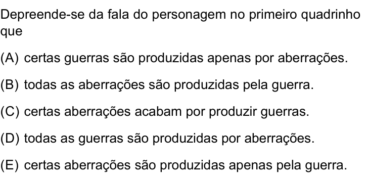 Questão 1 no caderno Conhecimentos Específicos da UNESP 2022