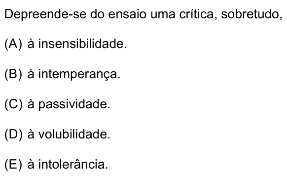 Questão 3 no caderno Conhecimentos Específicos da UNESP 2022