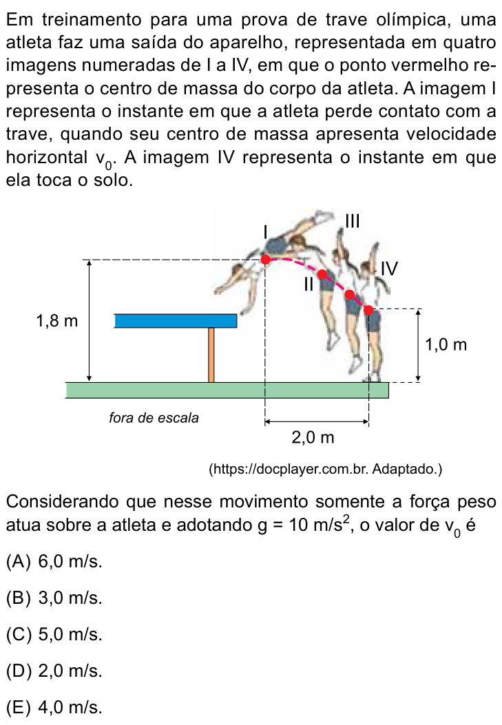 Questão 51 no caderno Conhecimentos Específicos da UNESP 2022