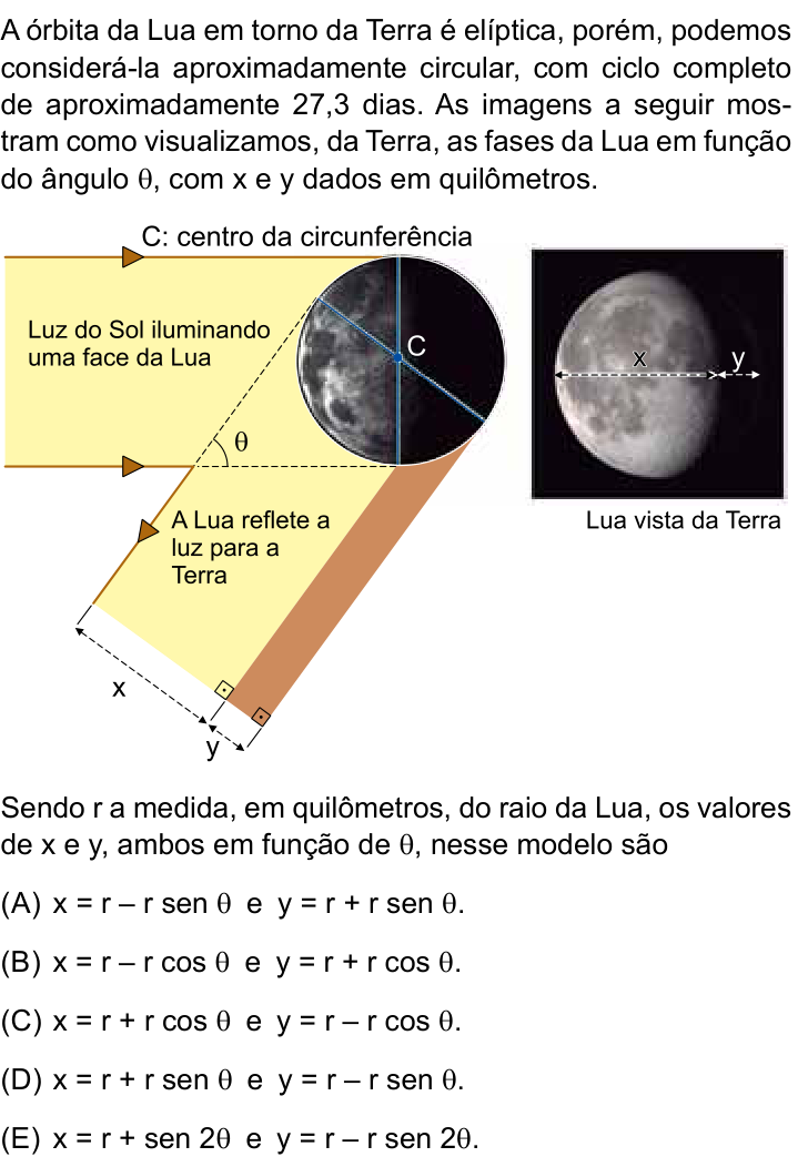 Questão 59 no caderno Conhecimentos Específicos da UNESP 2022