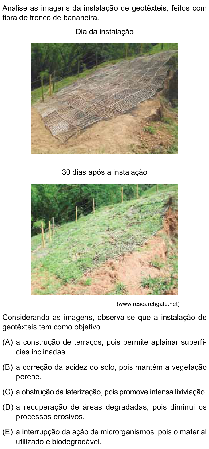 Questão 50 no caderno Conhecimentos Gerais da UNESP 2023
