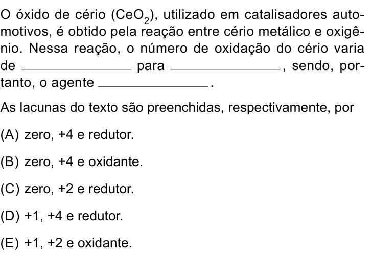 Questão 74 no caderno Conhecimentos Gerais da UNESP 2023