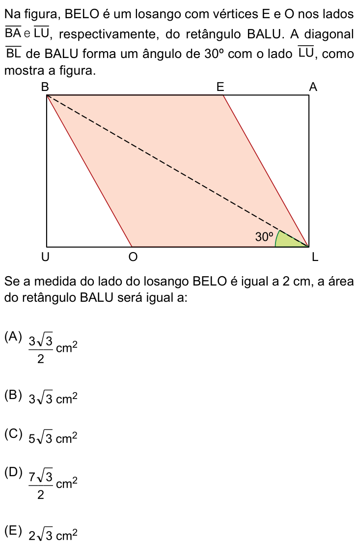 Questão 86 no caderno Conhecimentos Gerais da UNESP 2023