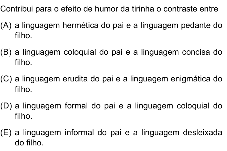 Questão 1 no caderno Conhecimentos Específicos da UNESP 2023