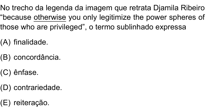 Questão 16 no caderno Conhecimentos Específicos da UNESP 2023