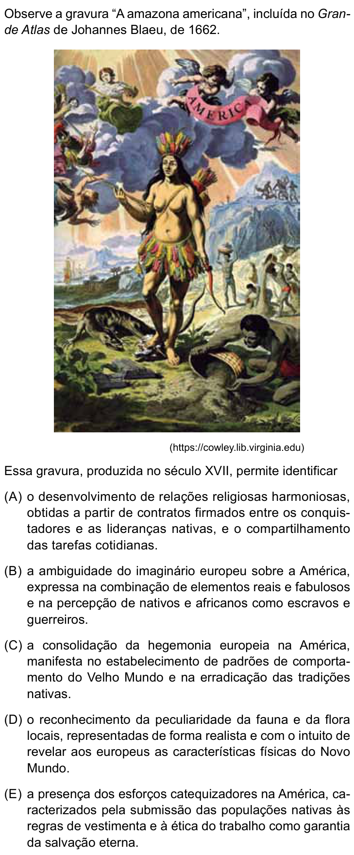 Questão 22 no caderno Conhecimentos Específicos da UNESP 2023