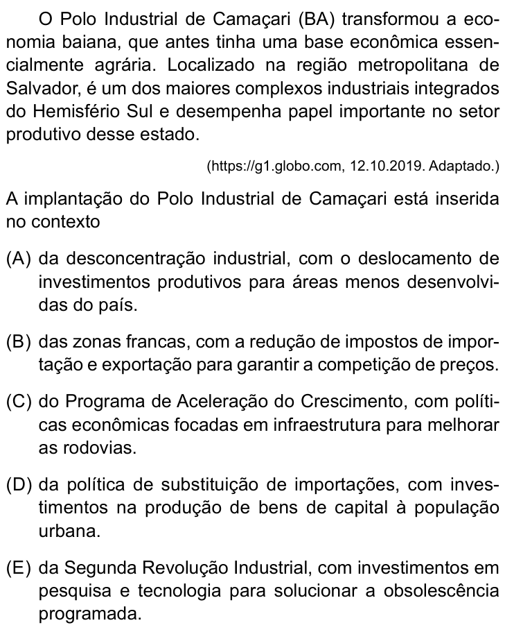 Questão 32 no caderno Conhecimentos Específicos da UNESP 2023