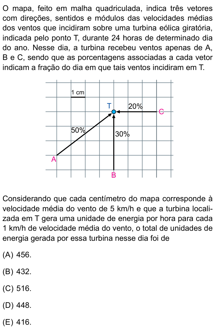 Questão 56 no caderno Conhecimentos Específicos da UNESP 2023