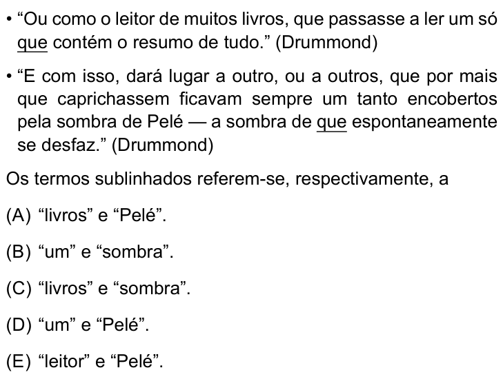 Questão 5 no caderno Conhecimentos Gerais da UNESP 2024