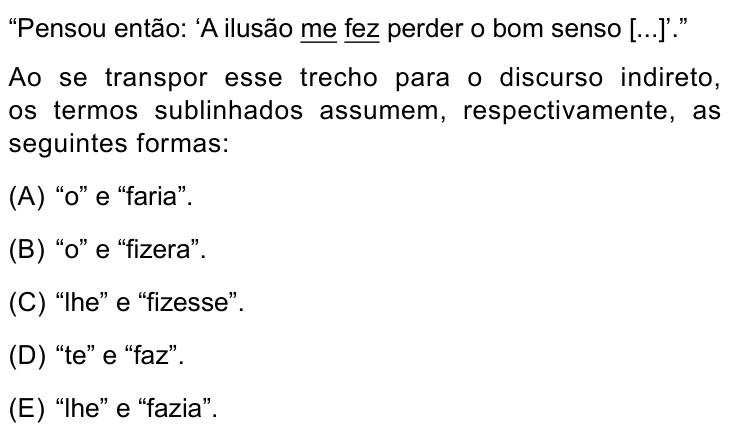 Questão 11 no caderno Conhecimentos Gerais da UNESP 2024