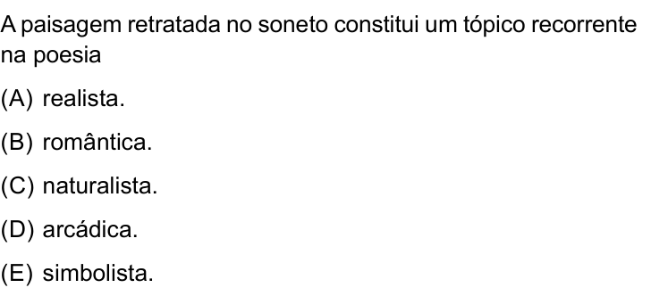 Questão 13 no caderno Conhecimentos Gerais da UNESP 2024