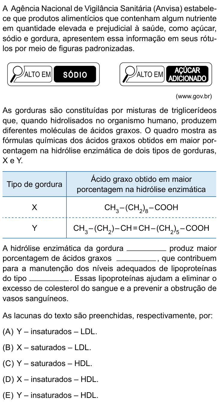 Questão 68 no caderno Conhecimentos Gerais da UNESP 2024