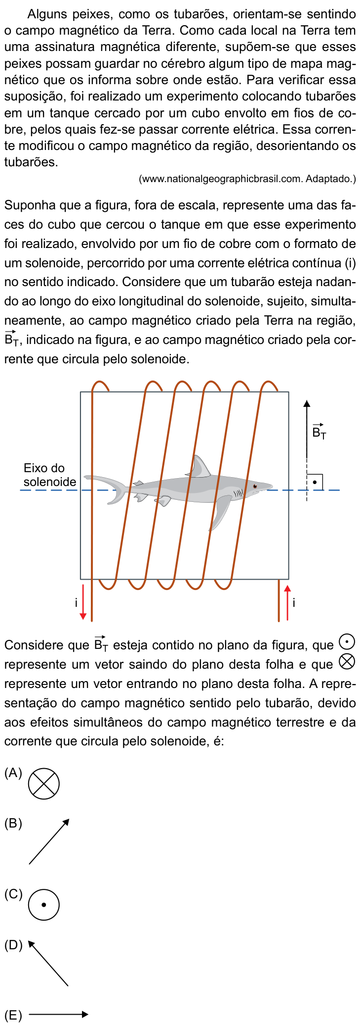 Questão 82 no caderno Conhecimentos Gerais da UNESP 2024