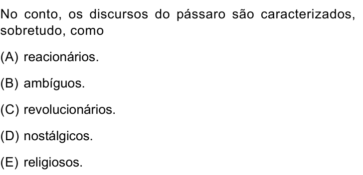 Questão 3 no caderno Conhecimentos Gerais da UNESP 2025