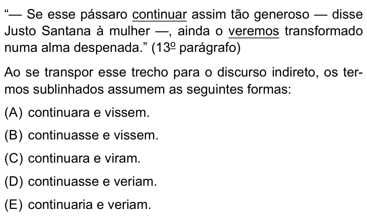 Questão 7 no caderno Conhecimentos Gerais da UNESP 2025
