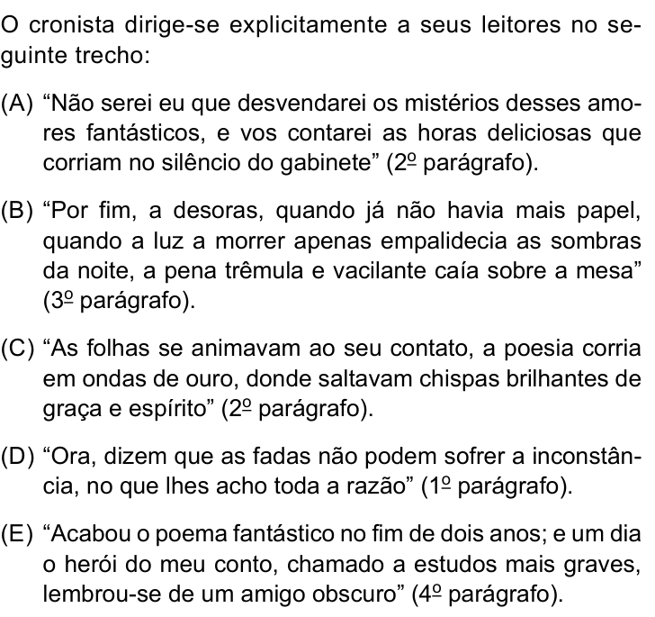 Questão 16 no caderno Conhecimentos Gerais da UNESP 2025