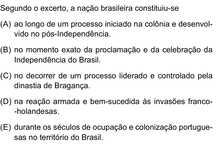 Questão 35 no caderno Conhecimentos Gerais da UNESP 2025