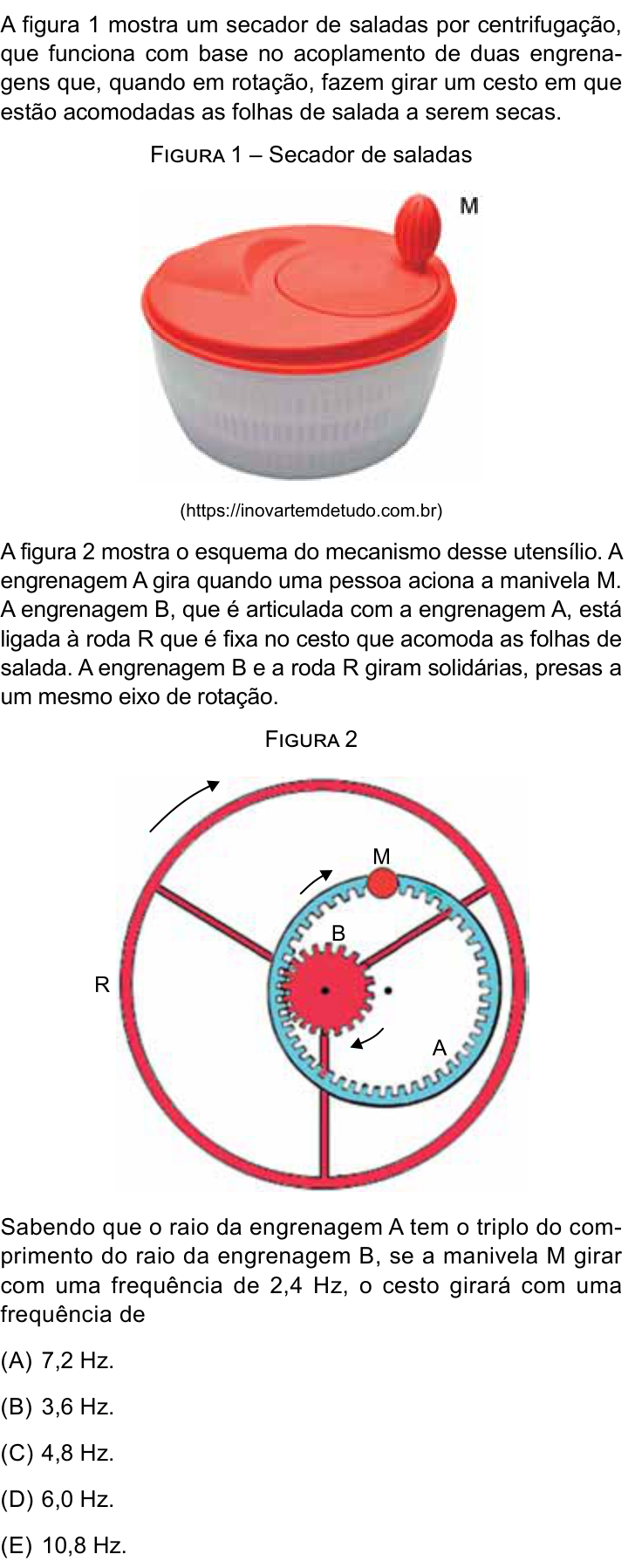 Questão 76 no caderno Conhecimentos Gerais da UNESP 2025