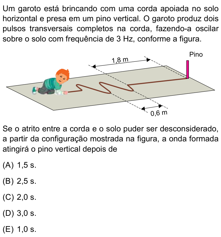 Questão 81 no caderno Conhecimentos Gerais da UNESP 2025