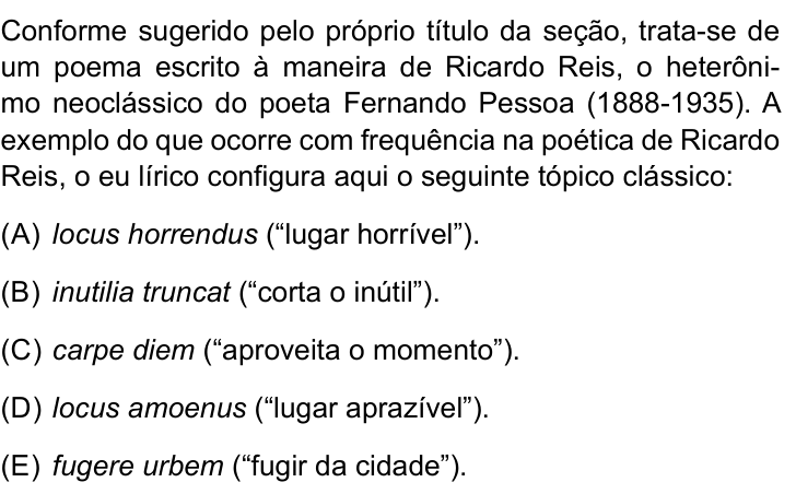 Questão 9 no caderno Conhecimentos Gerais da UNESP 2026