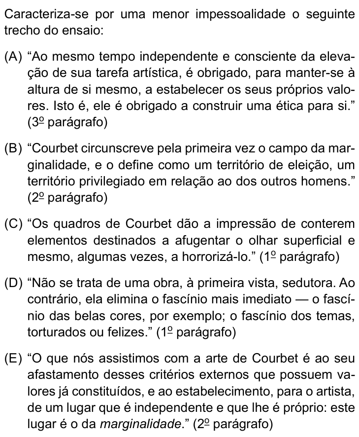 Questão 14 no caderno Conhecimentos Gerais da UNESP 2026
