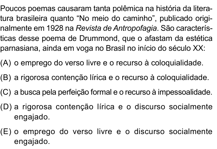 Questão 18 no caderno Conhecimentos Gerais da UNESP 2026