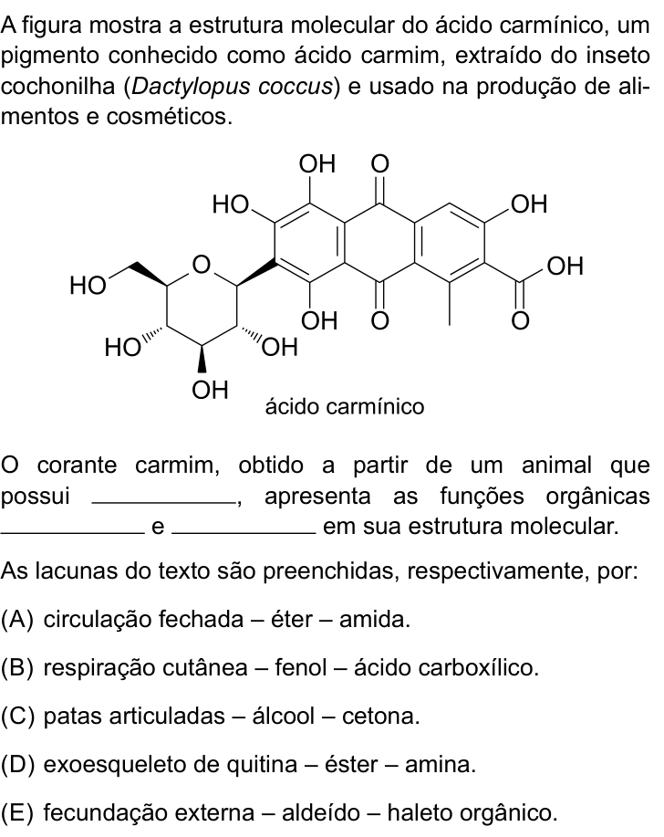 Questão 62 no caderno Conhecimentos Gerais da UNESP 2026