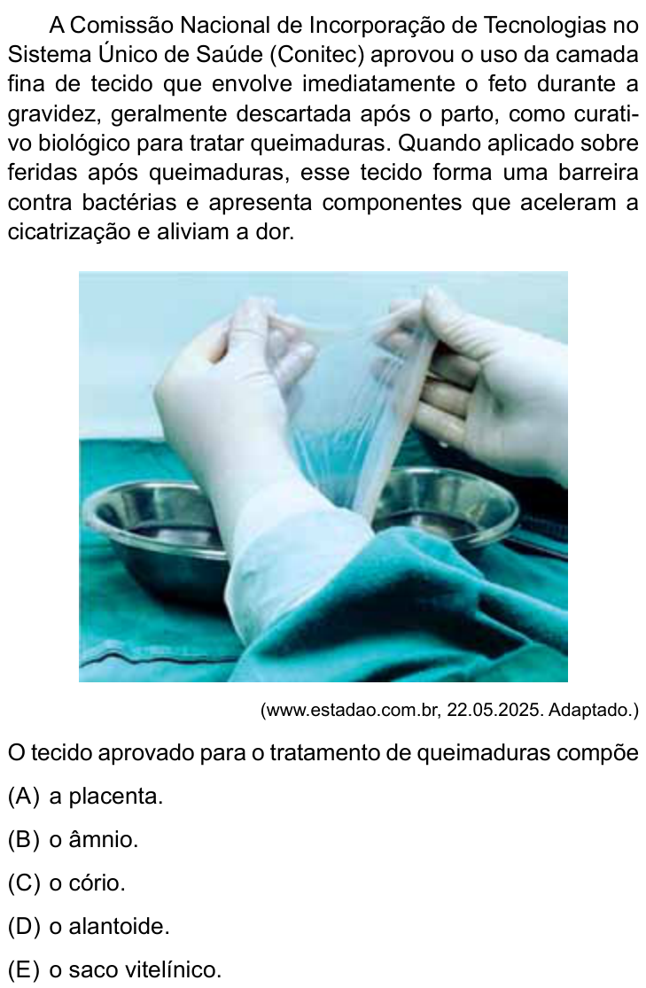 Questão 66 no caderno Conhecimentos Gerais da UNESP 2026