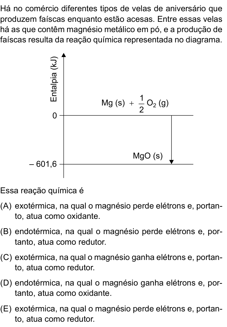 Questão 73 no caderno Conhecimentos Gerais da UNESP 2026