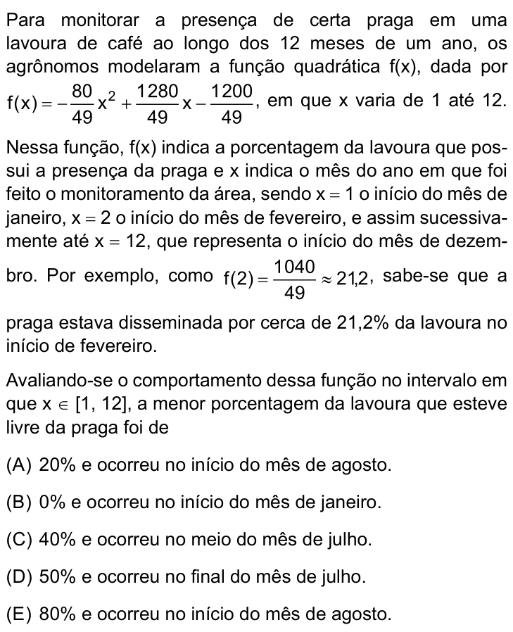 Questão 86 no caderno Conhecimentos Gerais da UNESP 2026