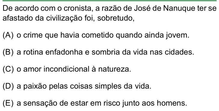 Questão 6 no caderno Conhecimentos Gerais da FAMERP 2023