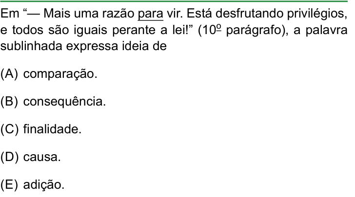 Questão 10 no caderno Conhecimentos Gerais da FAMERP 2023