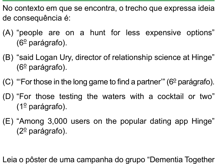 Questão 16 no caderno Conhecimentos Gerais da FAMERP 2023