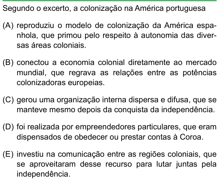Questão 22 no caderno Conhecimentos Gerais da FAMERP 2023