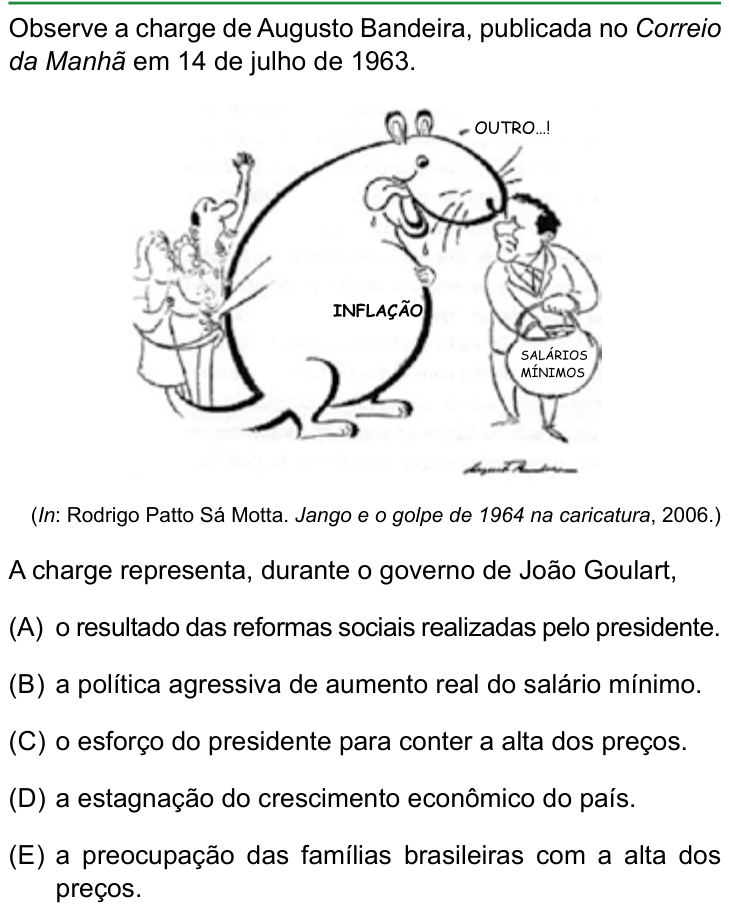 Questão 29 no caderno Conhecimentos Gerais da FAMERP 2023